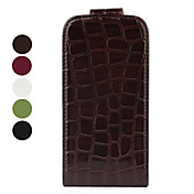 Custodia motivo pelle di coccodrillo per iPhone 4 e 4S - Colori assortiti