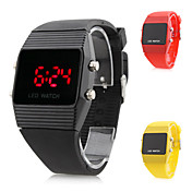 beliebte Unisex-Silikon-Digital LED-Armbanduhr (farbig sortiert)