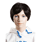 Capless Synthetic Short Straight Children's Wigs