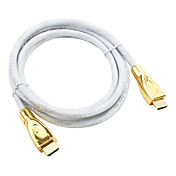 HDMI ver. 1.4 kabel voor PS3 en Xbox 360 (1,8 m, od 7,3 mm, goud)