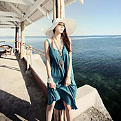 bohemien slanke jurk