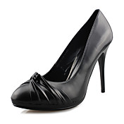 Leather Stiletto Heel Closed Toe Pumps Party / Evening Shoes (More Colors Available)