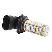 9006 3528 SMD 102-LED White Light Bulb for Car (DC 12V)