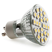GU10 3.5W 24x5050 SMD 130-150LM 2800-3200K Warm White Light LED Spot Bulb (230V)