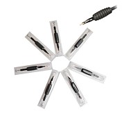 20 Pcs Black Disposable Tattoo Needles and Tubes Grip Supply 9M1