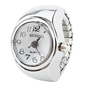 donne eleganti in lega orologio analogico al quarzo Anello (argento)
