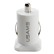 Dual USB Autoladegerät für iPhone, iPad und Android-Geräten (3a, weiß)