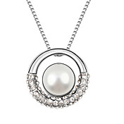 Austrian Crystal With Real Platinum Plated Anti-Allergy Ladies Necklace Star Dream (More Colors)
