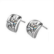 Gorgeous Crystal Alloy Stud Earrings