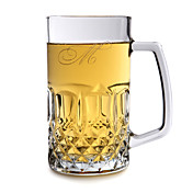 personnalisé tasse en verre initial