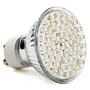 gu10 2.5w 300lm 2800-3500K lâmpada mancha branca quente levou (220-240v)