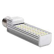 E27 40-5050 SMD 8W 630LM 6000K Natural White Light LED Corn Bulb (85-265V)