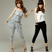 dame sexy ruche zoom slank jumpsuit