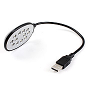 12-LED USB Adjustable Computer Light (Black)