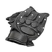 Freizeitsport Motorrad kurze Finger Lederhandschuhe