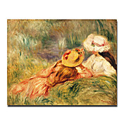 håndmalt berømte oljemaleri med strukket ramme 20 "x 24" av Pierre-Auguste Renoir