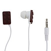 la construcción de bloque de música en la oreja los auriculares