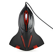Luft Handwerk Stil optische USB-Maus (schwarz)