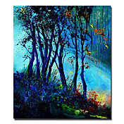 Hand-painted Landscape Oil Painting with Stretched Frame