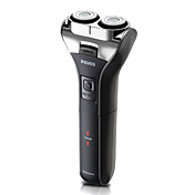 110-240V Rechargeable Dual-head Water Proof Rotary Shaver with Pop-up Trimmer Povos PW908