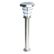 Solar Powered 4 - LED Lawn Lights with White Shade
