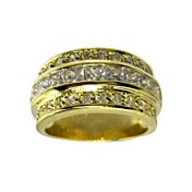 Big Royal Cubic Zirconia Party Ring