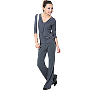 Fashion Modal Skin-Friendly Soft Slim Half Sleeve Yoga Suit