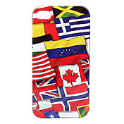 Schutz-Nationalflagge Muster Hülle für das iPhone 4 und 4S