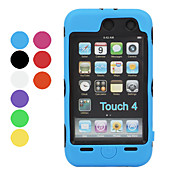 contro il difensore caso di urto con protezione schermo per iTouch 4 (colori assortiti)