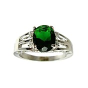 Shining 18K Gold Plated Cubic Zirconia Ring (More Colors)
