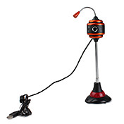 plug-and-play alieno flessibile 12,0 megapixel hd usb pc camera webcam