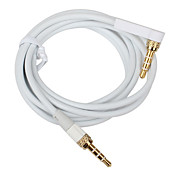 3,5 mm naar 3,5 mm stereo audio-aux-kabel voor iPhone, iPad en iPod (wit)