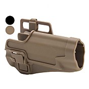 1911 pistol holder for BB pistol (svart, brun)