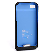 1900mAh Power Charger External Battery Backup Case for iPhone 4, 4S (Black)