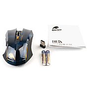 High-Performance Wireless USB Optical Gaming Mouse (2500DPI, Black)