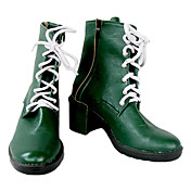Green Lace-up Cosplay Boots Inspired by Sailor Moon Jupiter Lita Kino