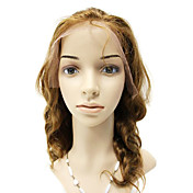 Lace Front 100% Indian Remy Hair Body Wave Long Wig