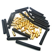 SPEEDTEK 10 Pairs Gold-Plated Bullet 3.5mm Banana Plug