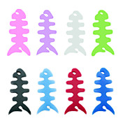 poissons en forme de cordon enrouleur (couleur aléatoire)