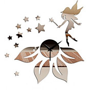 24 "Tema Elf Wall Palo De acrílico reloj de pared