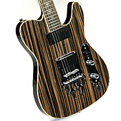Derulo - professionelle Telecaster E-Gitarre mit Tasche / Gurt / Picks / Kabel / Whammybar