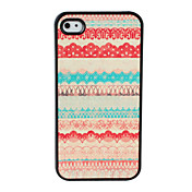 Special Pattern Dull Polish Hard Case for iPhone 4 and 4S (Multi-Color)