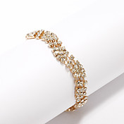 Gorgeous Four-level Rhinestone Bracelet