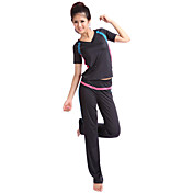 SiBoEn Polyester Short Sleeve Tracksuits Practise Wearable Yoga
