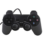 usb 2.0 gamepad para PC, ordenador portátil (160cm de cable, negro)
