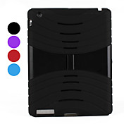 Silicone Assembled Case with Stand for The New iPad and iPad 2 (Assorted Colors)