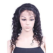 parrucca del merletto pieno con la stirata sul 100% della chioma moda capelli parrucca riccia vergine