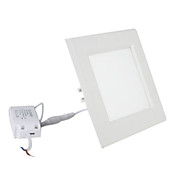12W SMD 3014 850-950lm 6000-6500K valkoista valoa neliön muotoinen kattovalaisin johtanut lamppu (85-265V)