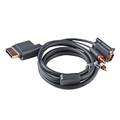VGA Video Cable for Xbox 360 (1.8m Black)