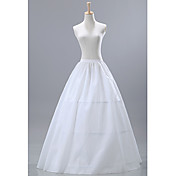 Nylon Medium Fülle Rutsch bodenlangen Frauen Hochzeit Petticoats